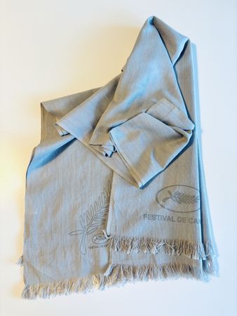 Scarf with Festival de Cannes logo