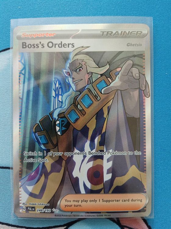 Boss S Orders Full Art Paldea Evolved Befehl Vom Boss Acheter Sur   Bosss Orders Full Art Paldea Evolved Befehl Vom Boss