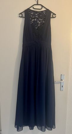 Abendkleid Little Mistress blau Grösse 38 guter Zustand