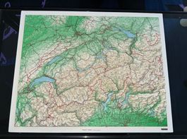 Relief-Karte der Schweiz