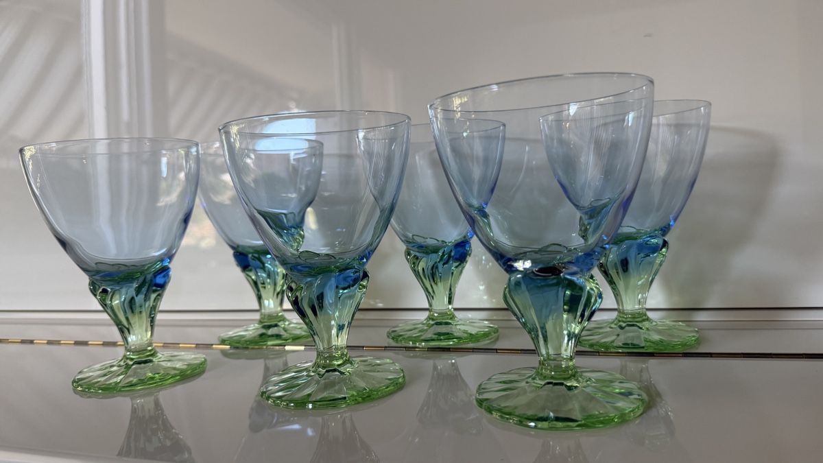 Gläser: Art Deco, Bahia Eisbecher, 7er Set – Gebraucht aus Niederglatt ZH von neunzehn82 6