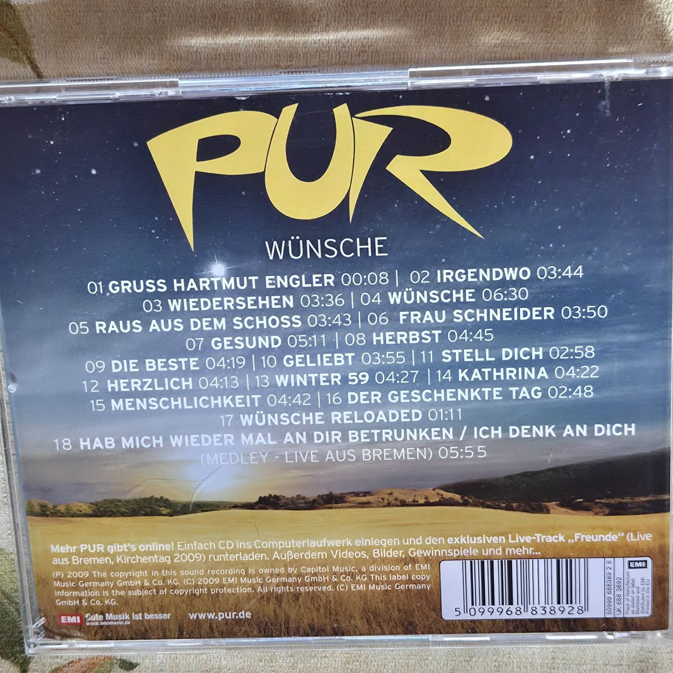 CD: PUR Wünsche Special Edition CD – Usato da Dintikon venduto da Vexi 1
