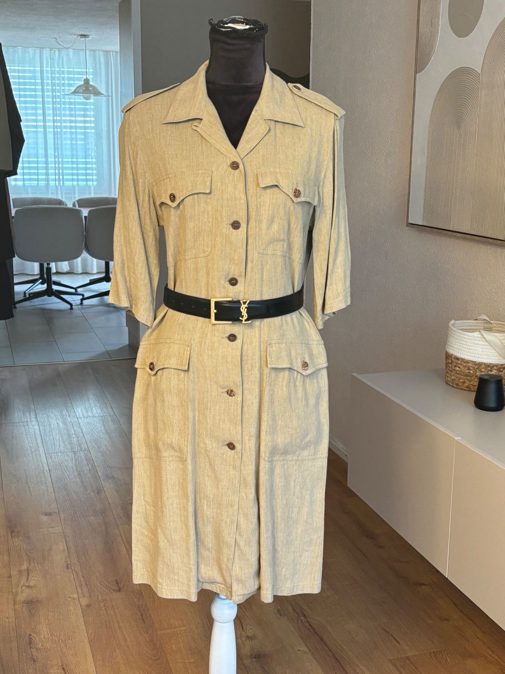 Max Mara Vestiti: Max Mara Blusenkleid Leinen – Usato da St. Margrethen SG venduto da dijanaO