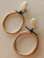 Boucles d’oreilles BIMBA Y LOLA maxi pendantes à clips,10 cm
