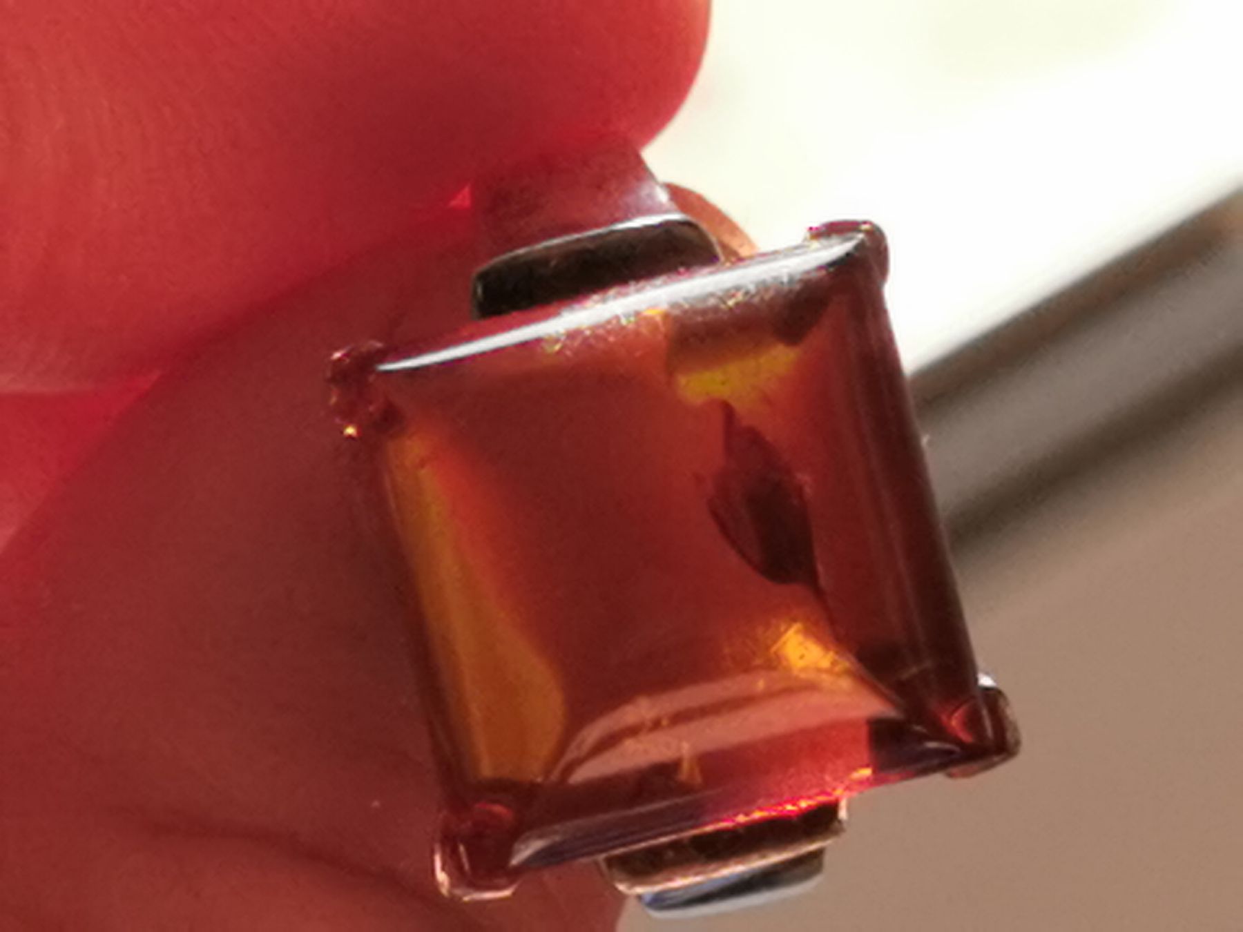 Ringe: Damen Silber 925 Ring mit Bernstein  – Gebraucht aus Schlieren von vlalif 5