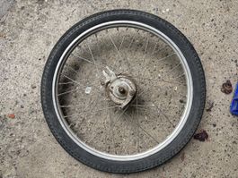 Mofa Sachs Speichenrad vorne
