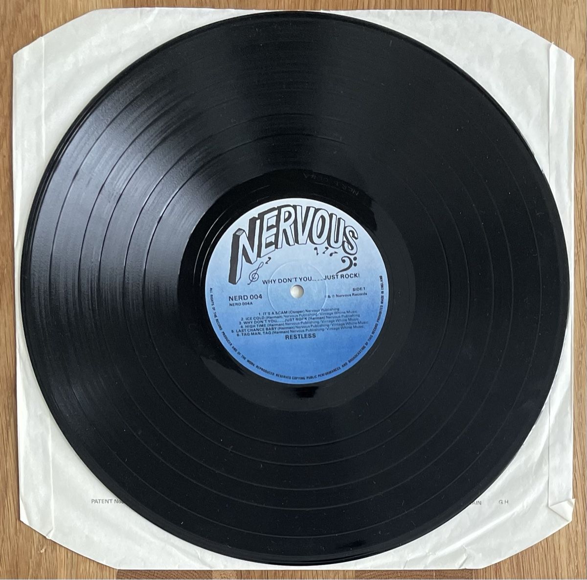 Dischi in vinile: Restless, Why Don't You Just Rock – Usato da Aadorf venduto da Assyrian-Bazar 2