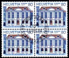 EUROPAMARKE 1978 4ERBLOCK AUSGABETAG - TH94