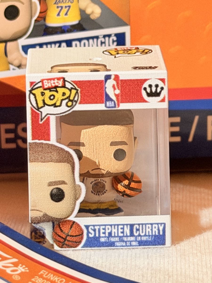 Funko Figuren: Funko Bitty Pop! NBA Stephen Curry inkl. Verpackung, GSW – Neu (gemäss Beschreibung) aus Allschwil von lakerscollectorch 1