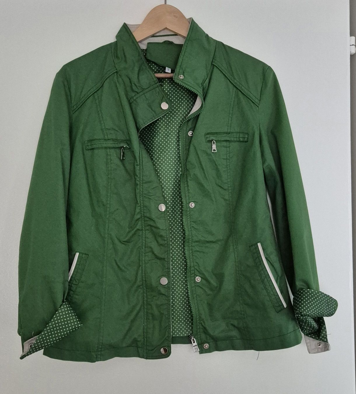 Giacche: Veste Verte, Doublure à Pois - Taille M – Usato da Le Locle venduto da Arya4 1