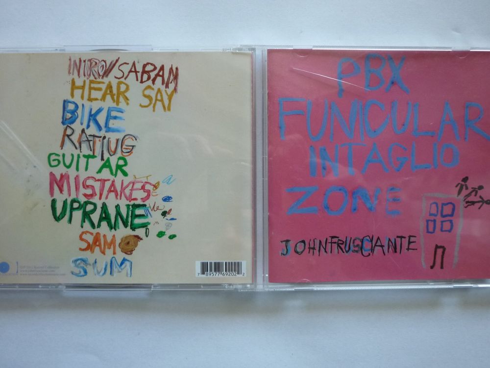 CD - John Frusciante / PBX FUNICULAR INTAGLIO ZONE (Usato) a Oftringen ...