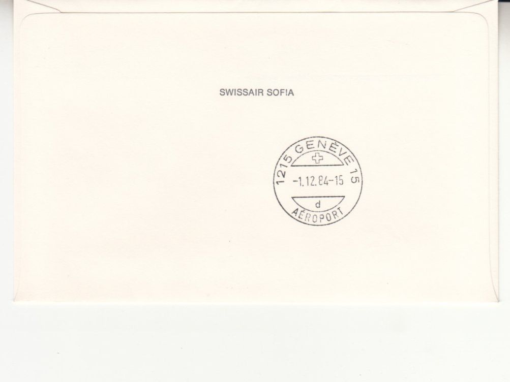 Tutti i francobolli: SLH RF 84.13 a Sofia - Genève – Usato da Bürglen TG venduto da StampGraf 1