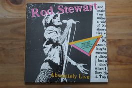 ROD STEWART - ABSOLUTELY LIVE - EX- THE FACES - 2x VINYL LP