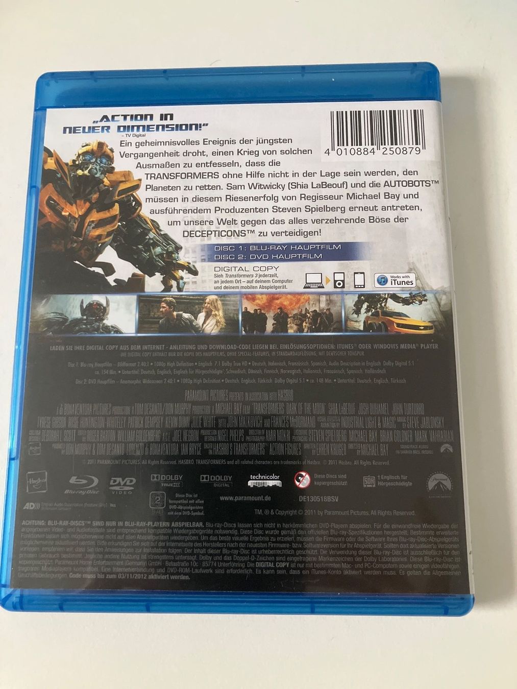 Alle DVDs: Transformers 3 - (Bluray und DVD) – Gebraucht aus Arbon von Sugofresser 1
