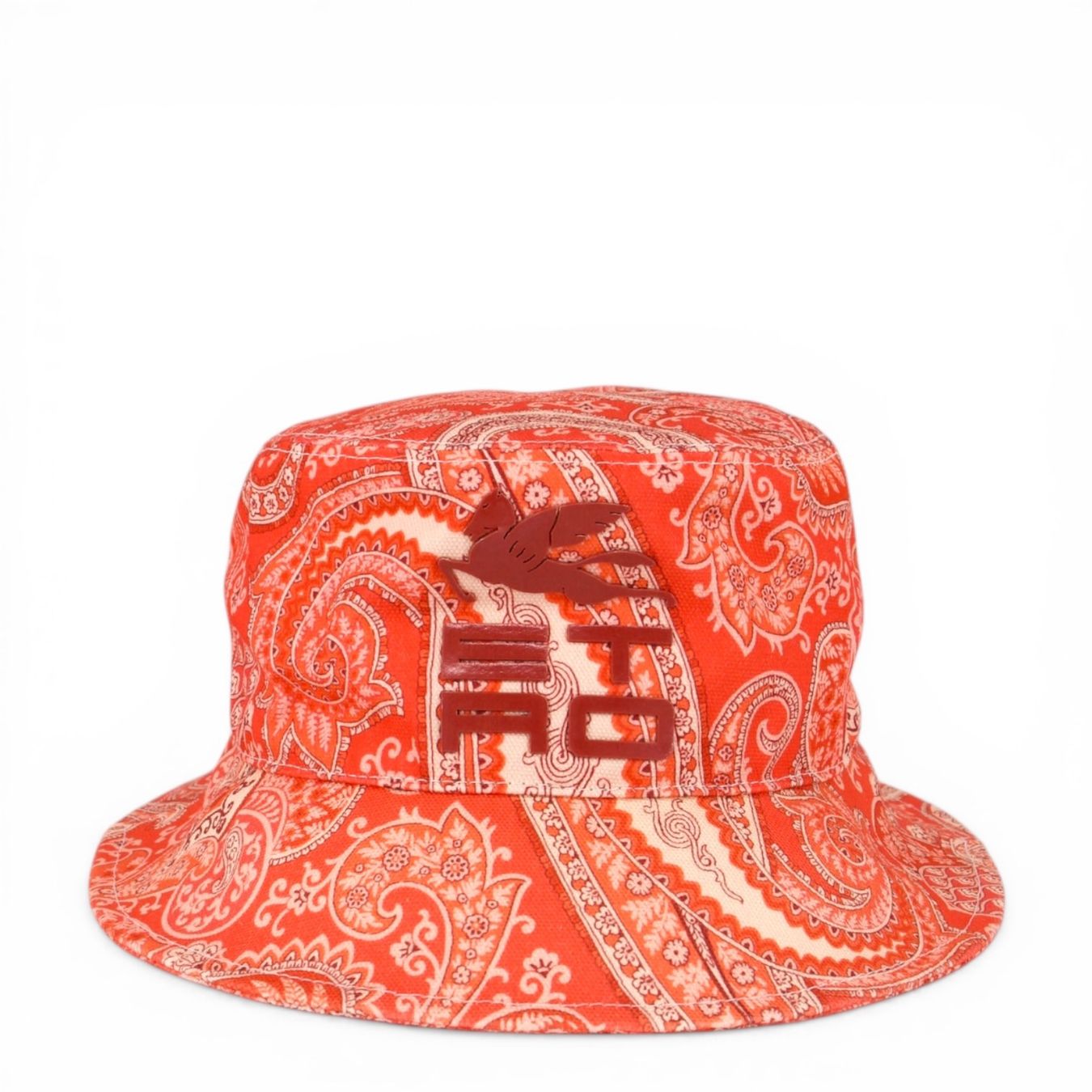 Etro Copricapi, berretti & cappellini: Etro Bucket hat orange Gr. 57 – Usato da Binningen venduto da Designerlabels