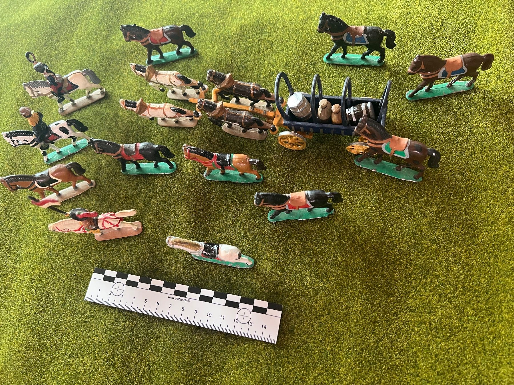 Giocattoli: Zinnfiguren, bemalt, bespielt – Usato da Bubendorf venduto da Wildenstein02 7