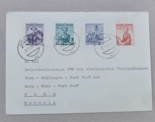 Tutti i francobolli: Österreich ++ Interessanter Brief – Usato da Walkringen venduto da Casablanca777