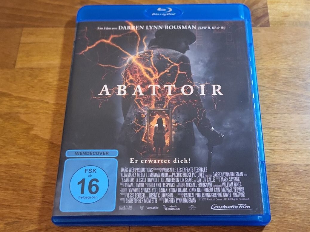 Tutti i DVDs: Abattoir (2016) – Usato da Pfungen venduto da Whitie