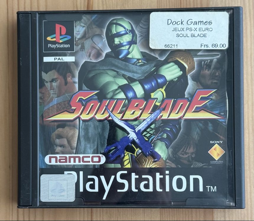 SoulBlade / PS1 / Complet / Platinum Fr. | Nostal'Geek