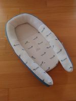 Doomoo Babynest / Nestchen / Babykokon (Dackel blau weiss)