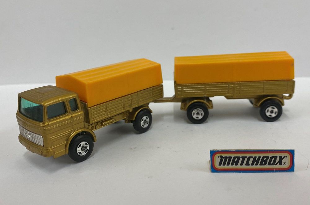 2 X LESNEY MATCHBOX LKW + ANHÄNGER (Gebraucht) In Gurtnellen Für CHF 13