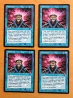 4x Brainstorm // Gedankenwirbel / Ice Age / Eiszeit // Magic
