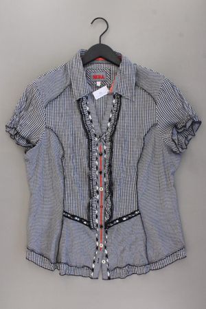 Biba Karobluse Gr. 42 kariert Kurzarm