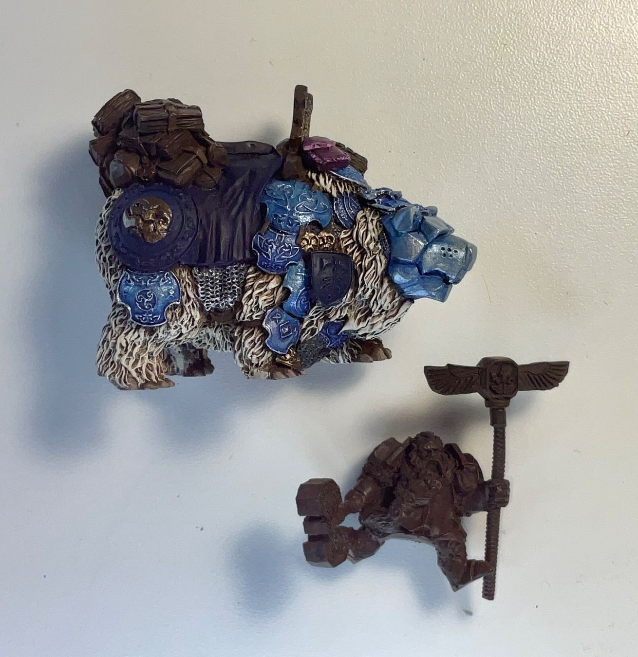 Statuette: Sciborminiatures: Dwarf Wizard on Warbear – Nuovo e nell'imballaggio originale da Zürich venduto da ver_b8j6 3