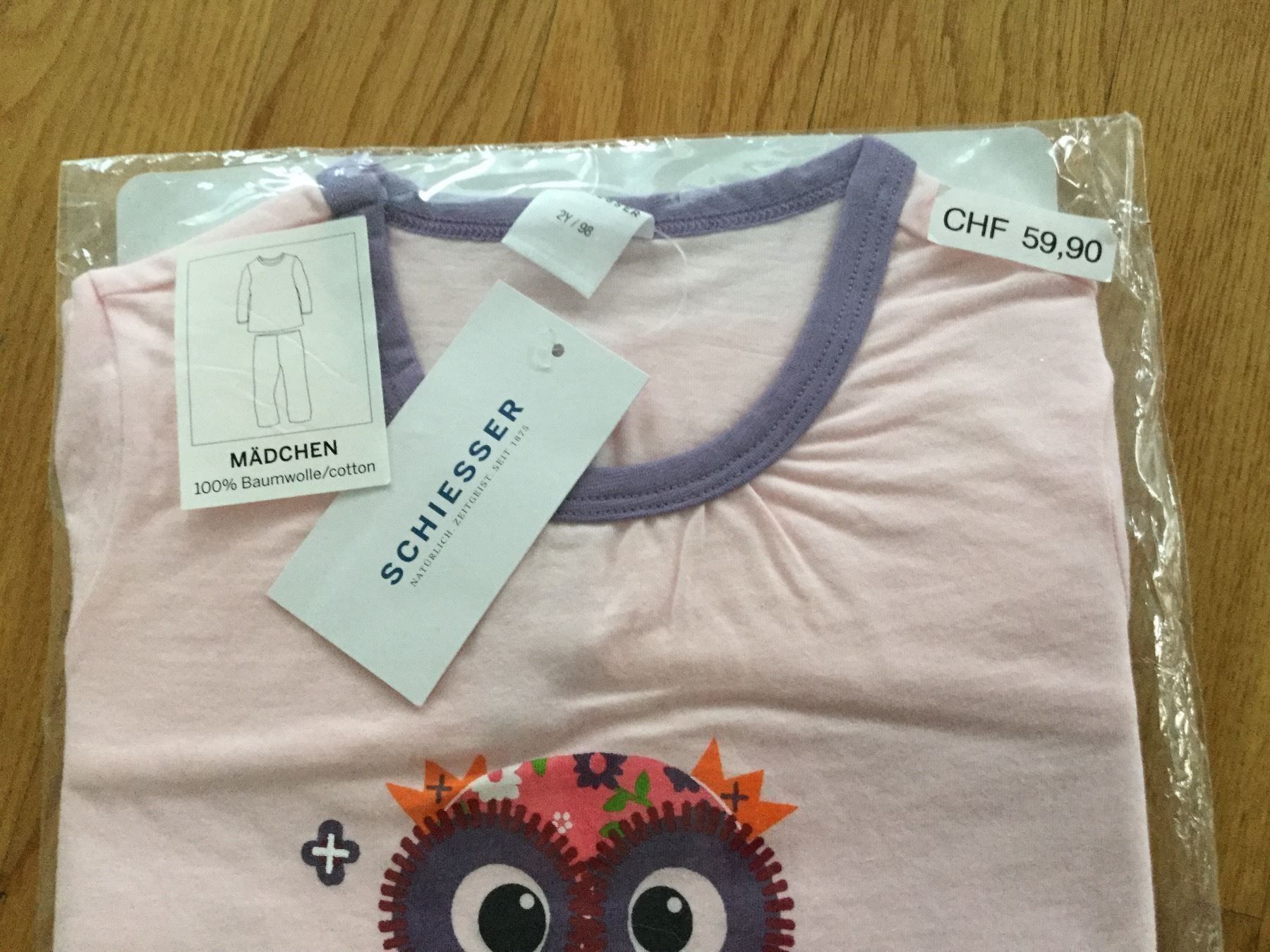Schiesser Pyjamas & Ähnliches: Schlafanzug von Schiesser Grösse 98 – Neu und originalverpackt aus Zürich von froschchen79 1