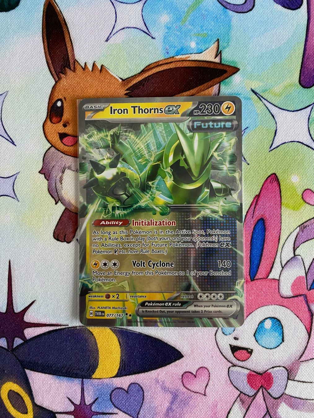 Pokémon Carte collezionabili: Pokémon Iron Thorns ex 077/167 TWM – Usato da Grindelwald venduto da TSG-G-Town