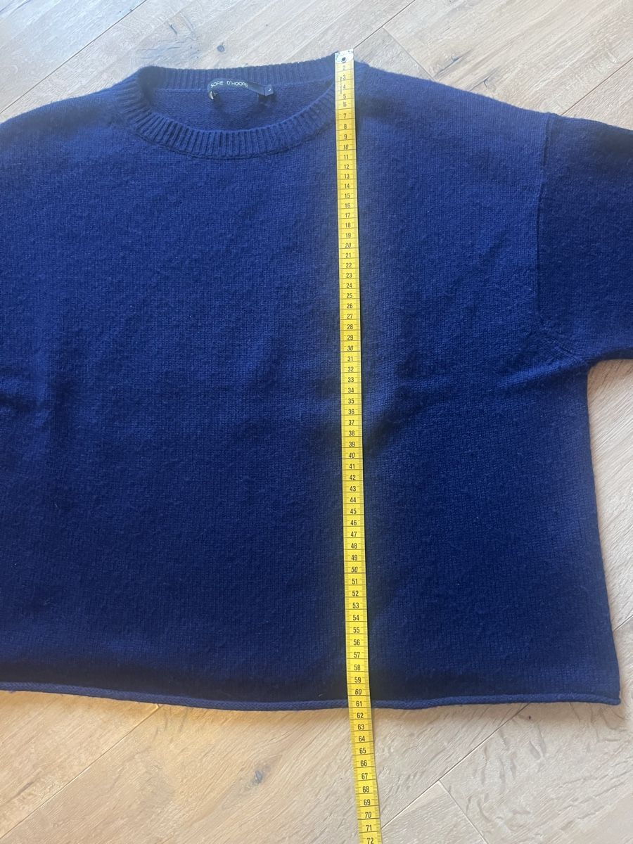 Maglioni & Felpe: Cooler Sofie D’Hoore Cashmere-Pullover, royalblau oversize – Usato da Hinwil venduto da Szaeni 4