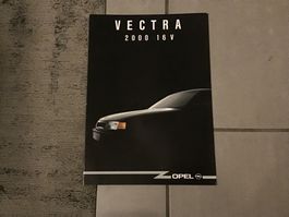 Opel Vectra 2000 16 V Verkaufsprospekt 16 S. November 1990