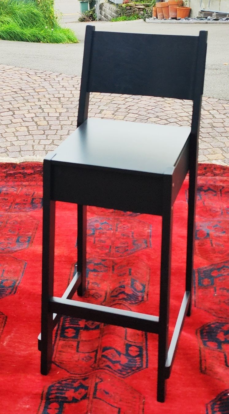 Ikea Sgabelli: Zwei Ikea Barhocker Schwarz – Usato da Uerikon venduto da paloma61