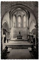 Religion: Sion, Collégiale de Valère, vue d'ensemble choeur