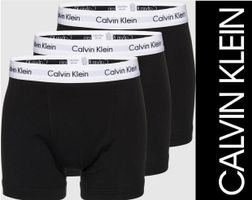S 70Fr [3x NEU] Calvin Klein Baumwolle Hose Unterhose Shorts