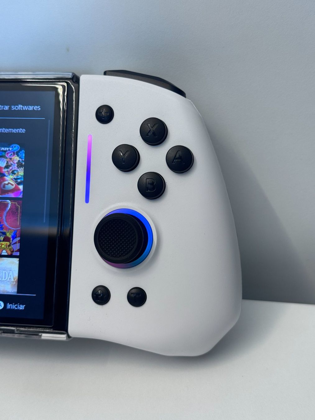 Controller: Manette RGB LinYuvo pour Nintendo Switch – Nuovo (secondo la descrizione) da Fribourg venduto da C.Garcia 3
