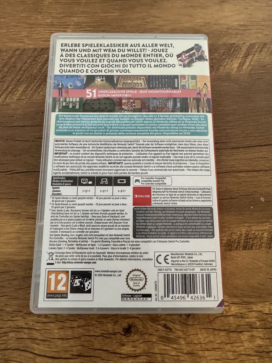 Nintendo Giochi: Jeu Nintendo Switch 51 Worldwide Classics  – Usato da Brügg BE venduto da Goob 1