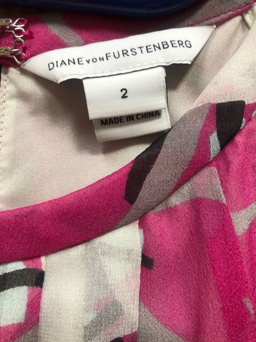 Diane von Furstenberg Kleider: Sommerkleid Pink Neckholder DVF Gr. 2 – Gebraucht aus Bonstetten von Audreystyle 3