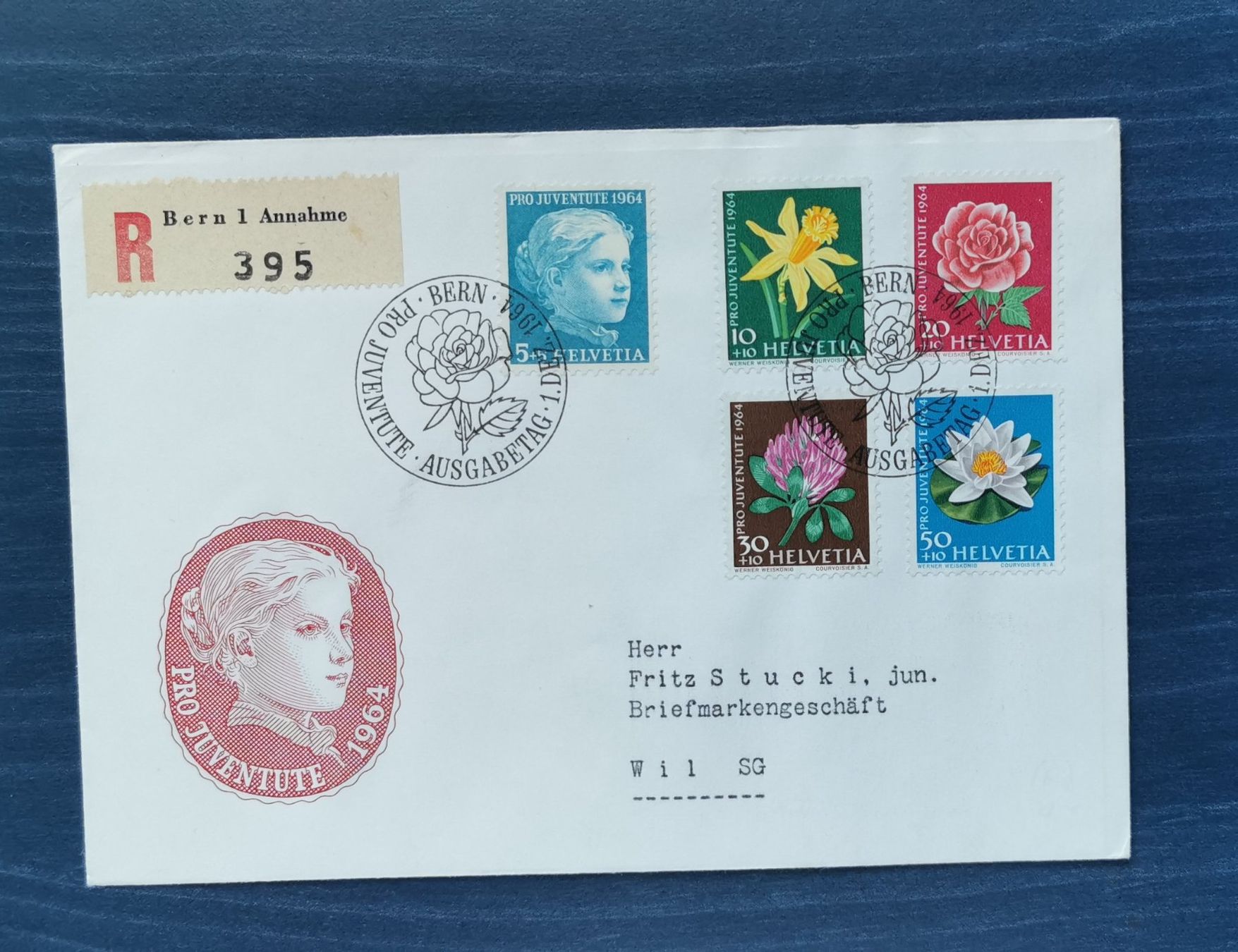 Alle Briefmarken: FDC PJ 1964 – Neu (gemäss Beschreibung) aus Aadorf von Chnorli-Furz
