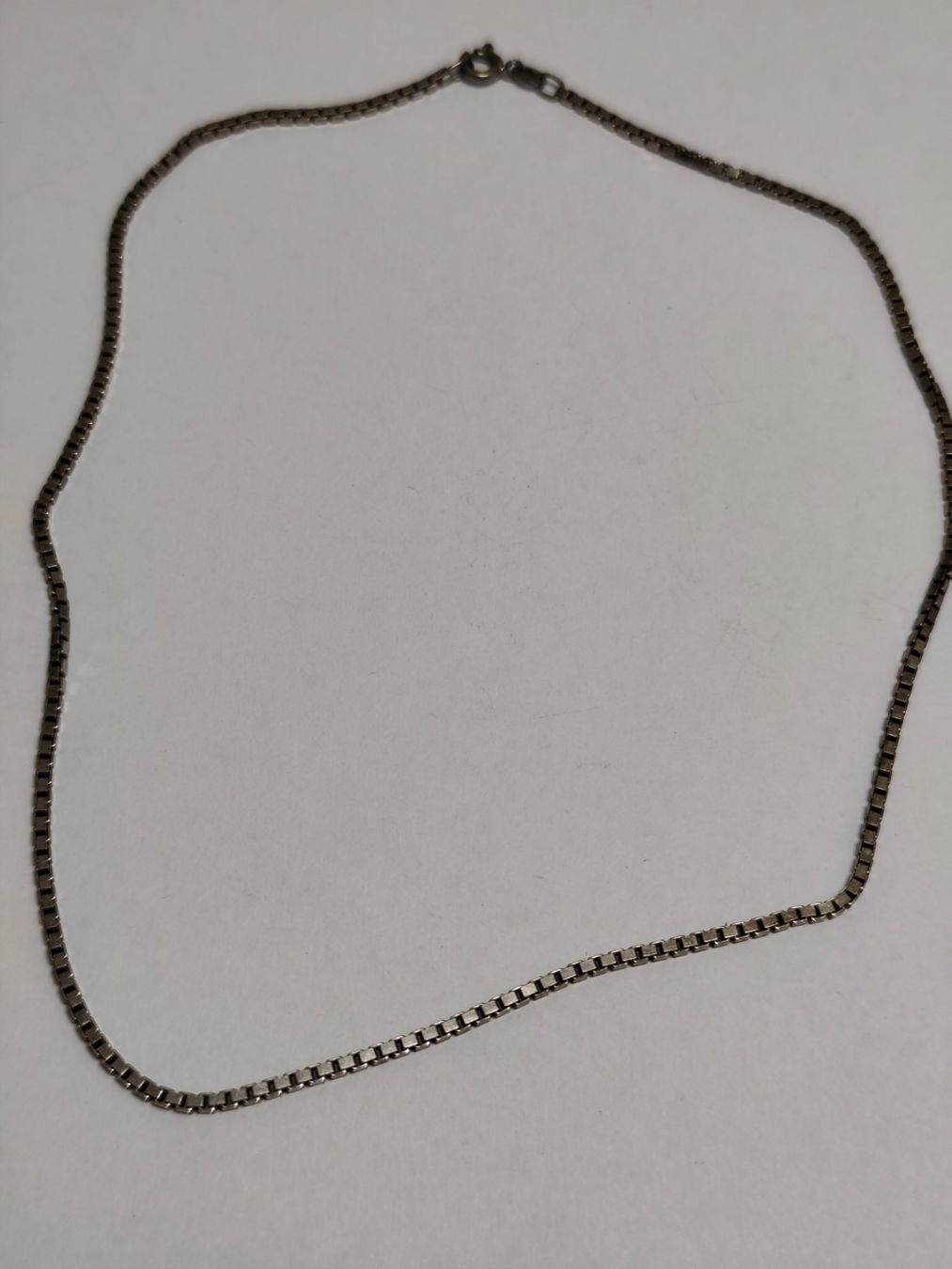 Catenine: Filigrane Vintage solid Silberkette Panzerkette #A9 – Usato da Châtelaine venduto da Tropic.Watch2