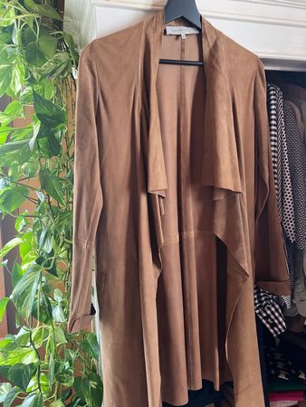 Gerard Darel Wildledermantel braun Grösse 36, Neuwertig!