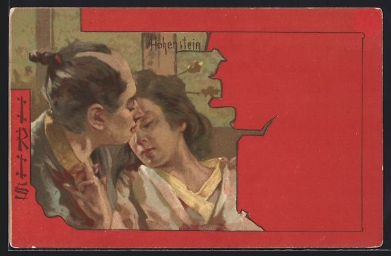 Cartoline postali: Adolfo Hohenstein: Verliebtes japanische – Usato da Berlin venduto da bartko-reher