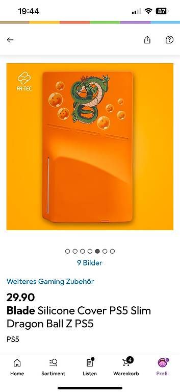 Custodie protettive: NEU Dragonball Z PS5 Hülle  – Usato da Strengelbach venduto da pat_6jp2 1