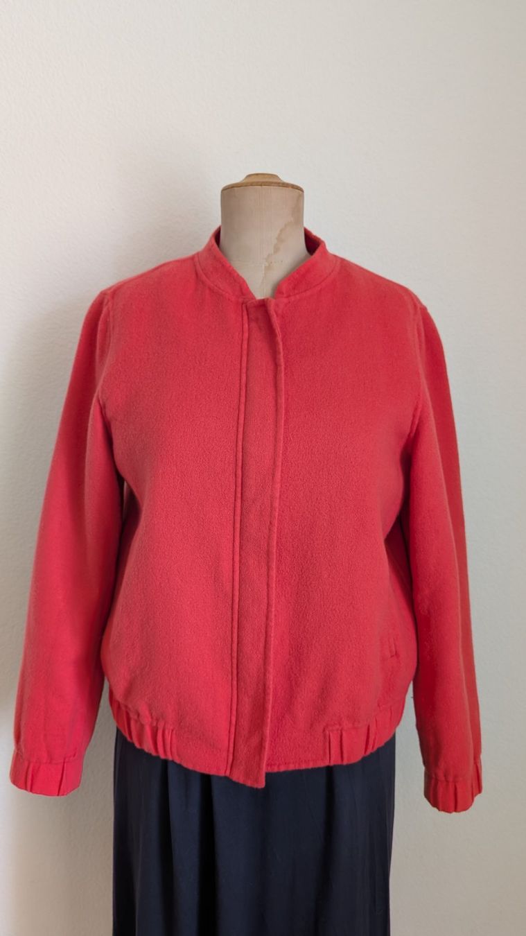 Massimo Dutti Jacken: Massimo Dutti Übergangsjacke L, koralle – Gebraucht aus Luzern von lal_8z2w