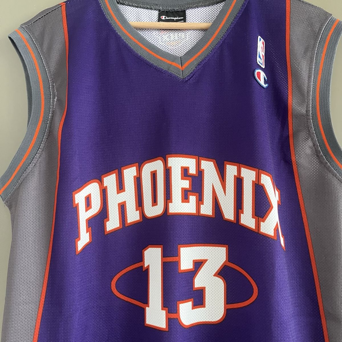 Leibchen & Hosen: Phoenix Suns Trikot Nash Champion L – Gebraucht aus Winterthur von LaBodega 2