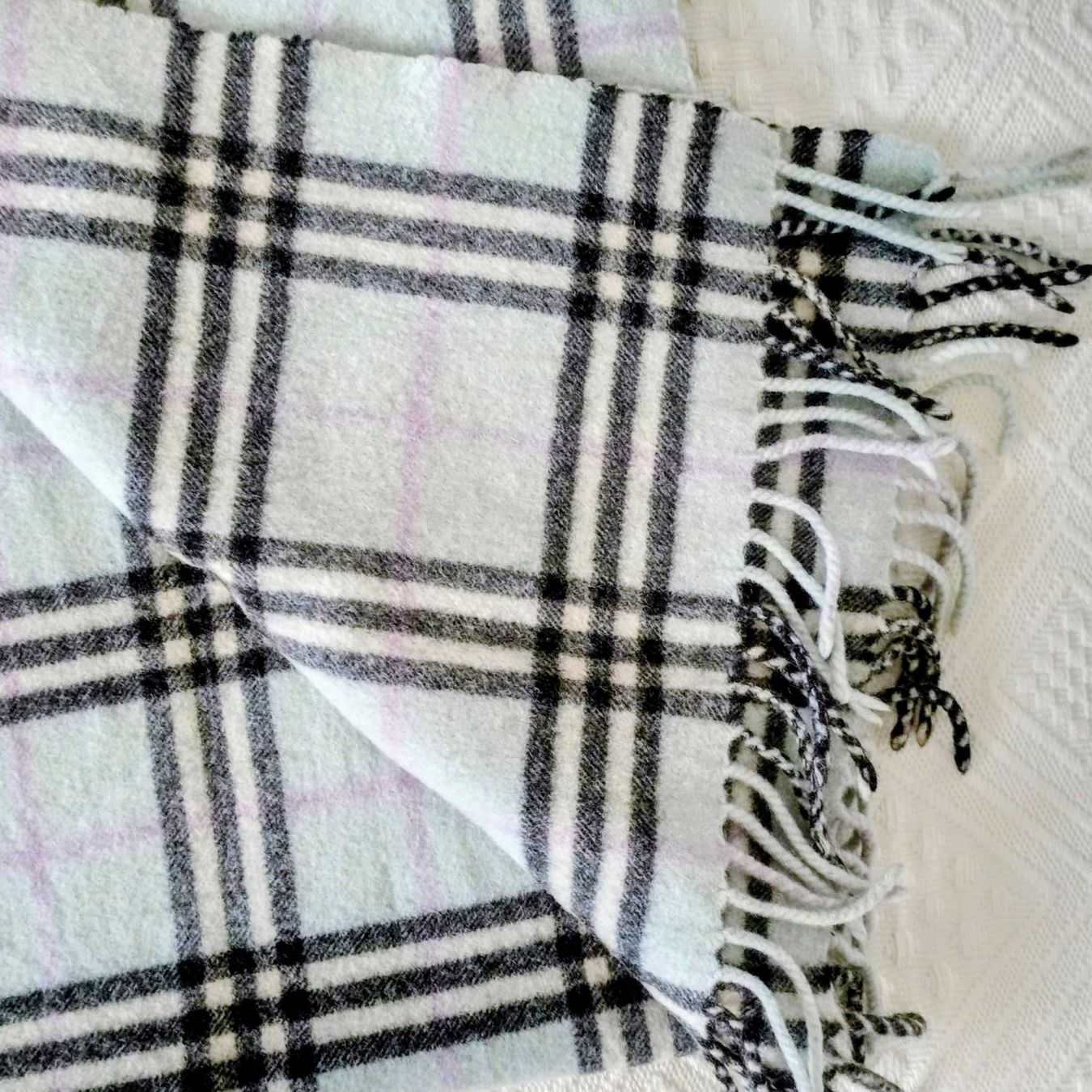 Foulard & Sciarpe: Burberry Schal hellblau neu – Nuovo (secondo la descrizione) da Rapperswil SG venduto da WATCHTIMEBOX 2