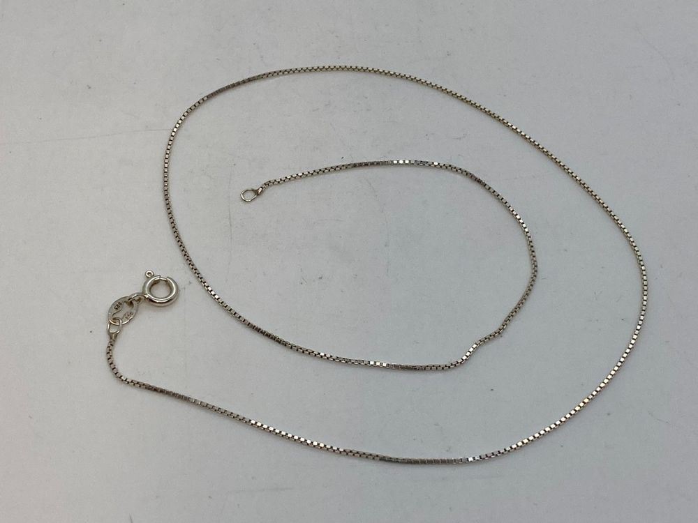 Venezianerkette 925 Silber – 42 Cm, 1,0 Mm Breit, Filigran & Elegant, 2,38 G