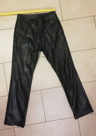 Lederhose Gr. 38,  schwarz