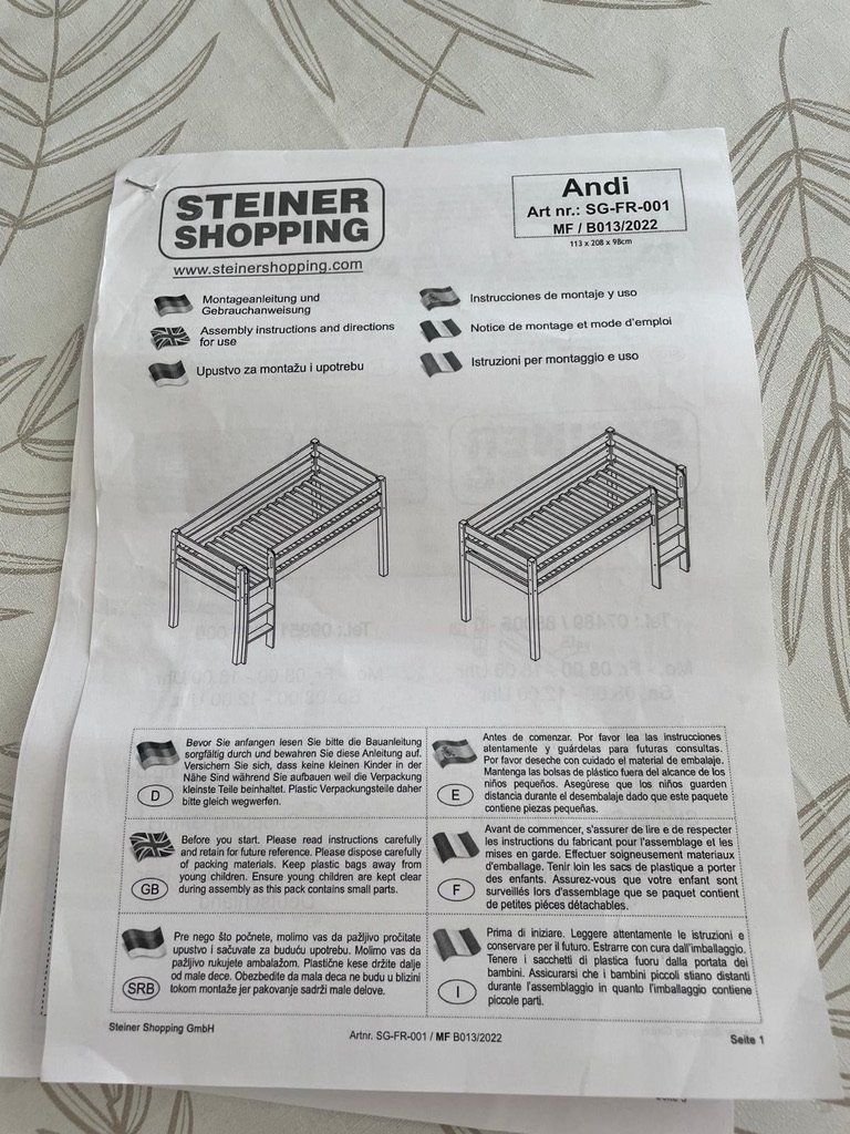 Betten: Kinder Hochbett – Gebraucht aus Cham von Gennaro7 2