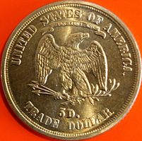 One Dollar USA 1880 Goldmünze (Reproduktion)